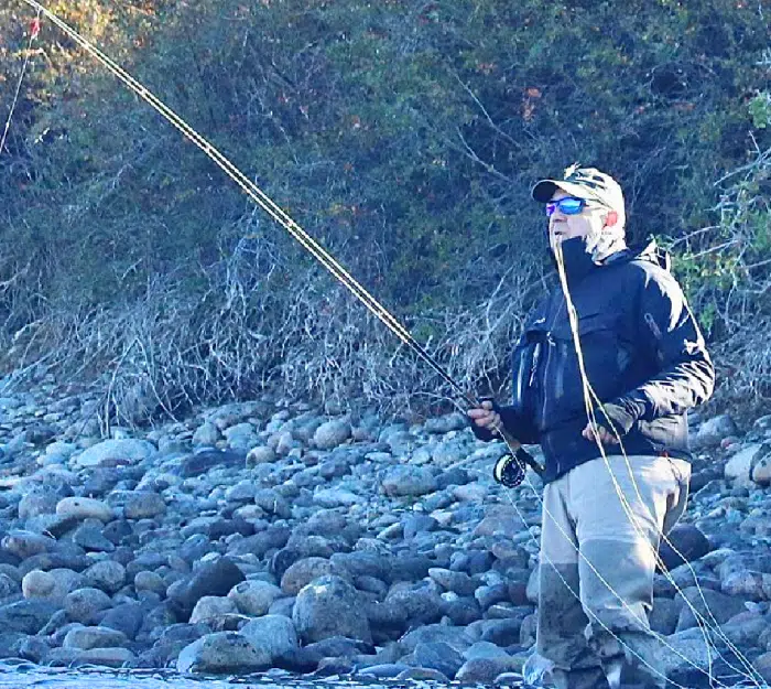 fly fishing Bariloche Patagonia Argentina. Lodge, camps, day trips, all inclusive. Fly fishing Patagonia, Limay river Manso rive. Brown trout, rainbow trout, brook trout.